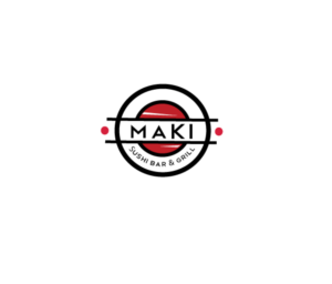 Logo Design by Hiccups Design for Maki Sushi Bar & Grill | Design: #8171646