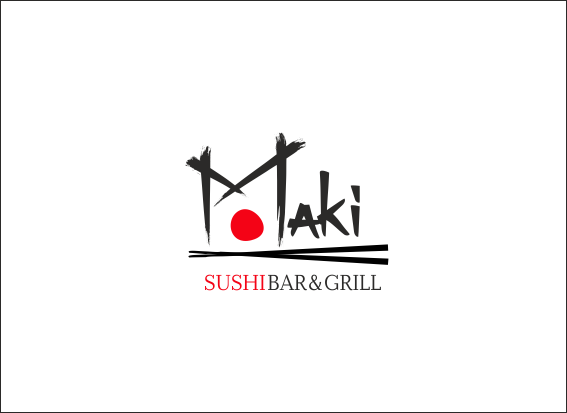Logo Design by ciolena for Maki Sushi Bar & Grill | Design #8389844