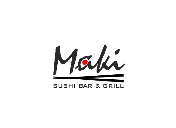 Logo Design by ciolena for Maki Sushi Bar & Grill | Design #8390031