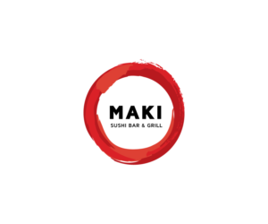 Logo Design by Mike Clewer for Maki Sushi Bar & Grill | Design #8210388