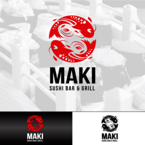 Logo Design by Logoregion for Maki Sushi Bar & Grill | Design: #8418305