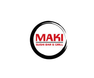 Logo Design by saulogchito for Maki Sushi Bar & Grill | Design: #8215649