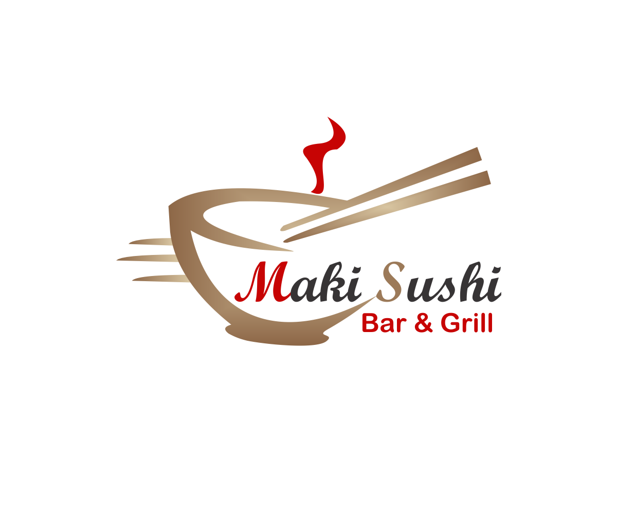 Logo Design by Bhairav for Maki Sushi Bar & Grill | Design #8397301