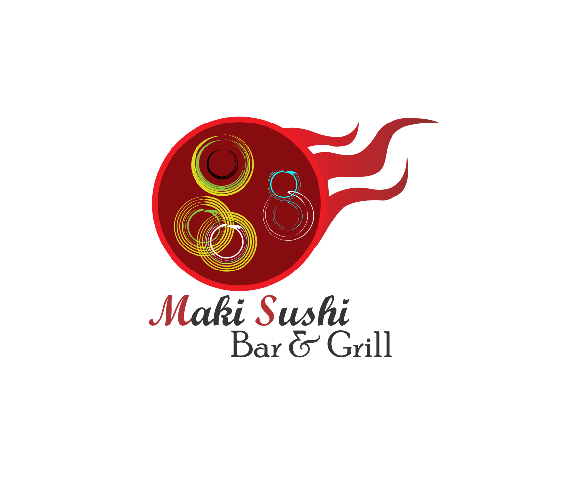 Logo Design by Bhairav for Maki Sushi Bar & Grill | Design #8397354