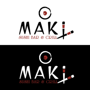 Maki Sushi Bar & Grill | Logo Design by designstarla
