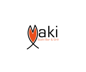 Logo Design by Graphiczone for Maki Sushi Bar & Grill | Design: #8401816