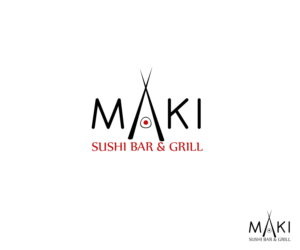 Logo Design by Mohd00 for Maki Sushi Bar & Grill | Design: #8404365