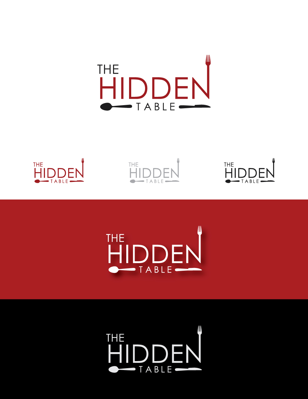 Design de Logo par Creative Ants pour The Hidden Table | Design #9339473