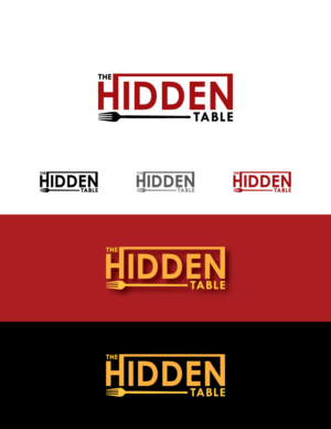 Design de Logo par Creative Ants pour The Hidden Table | Design : #9339474