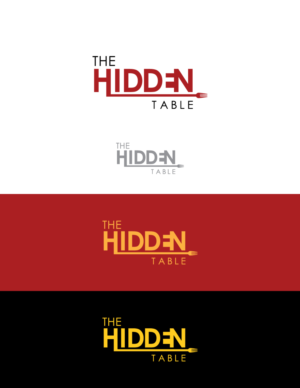 Design de Logo par Creative Ants pour The Hidden Table | Design : #9339485
