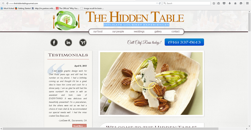 Design de Logo par Premier1 Graphix pour The Hidden Table | Design #9366662