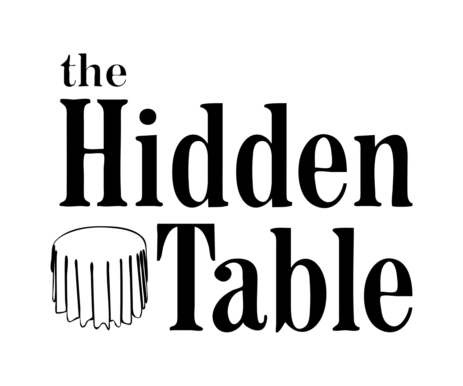 Logo Design by frmaresdesign for The Hidden Table | Design #9335598