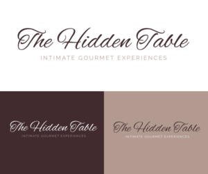 Logo Design by zoeorange for The Hidden Table | Design #9383884