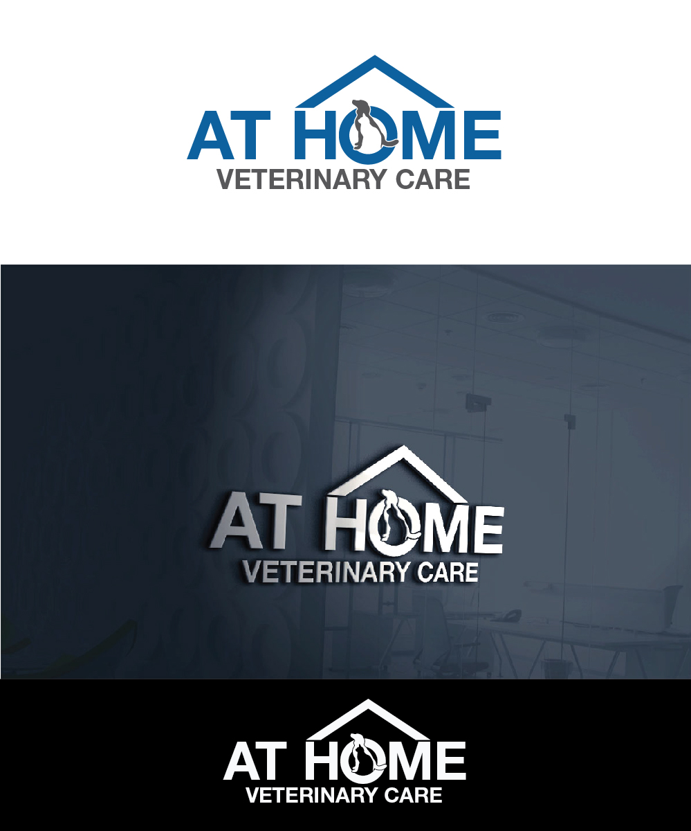 Logo Design by joliau for At Home Veterinary Care | Design #8216501