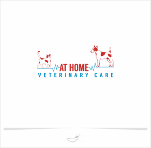 Diseño de Logo por Mimi &amp; Max para At Home Veterinary Care | Diseño: #8449548