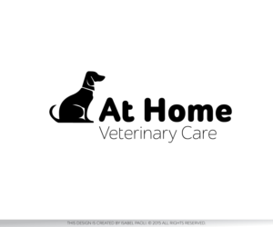 Diseño de Logo por isabel.paoli para At Home Veterinary Care | Diseño: #8435000