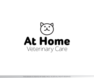 Diseño de Logo por isabel.paoli para At Home Veterinary Care | Diseño: #8435002