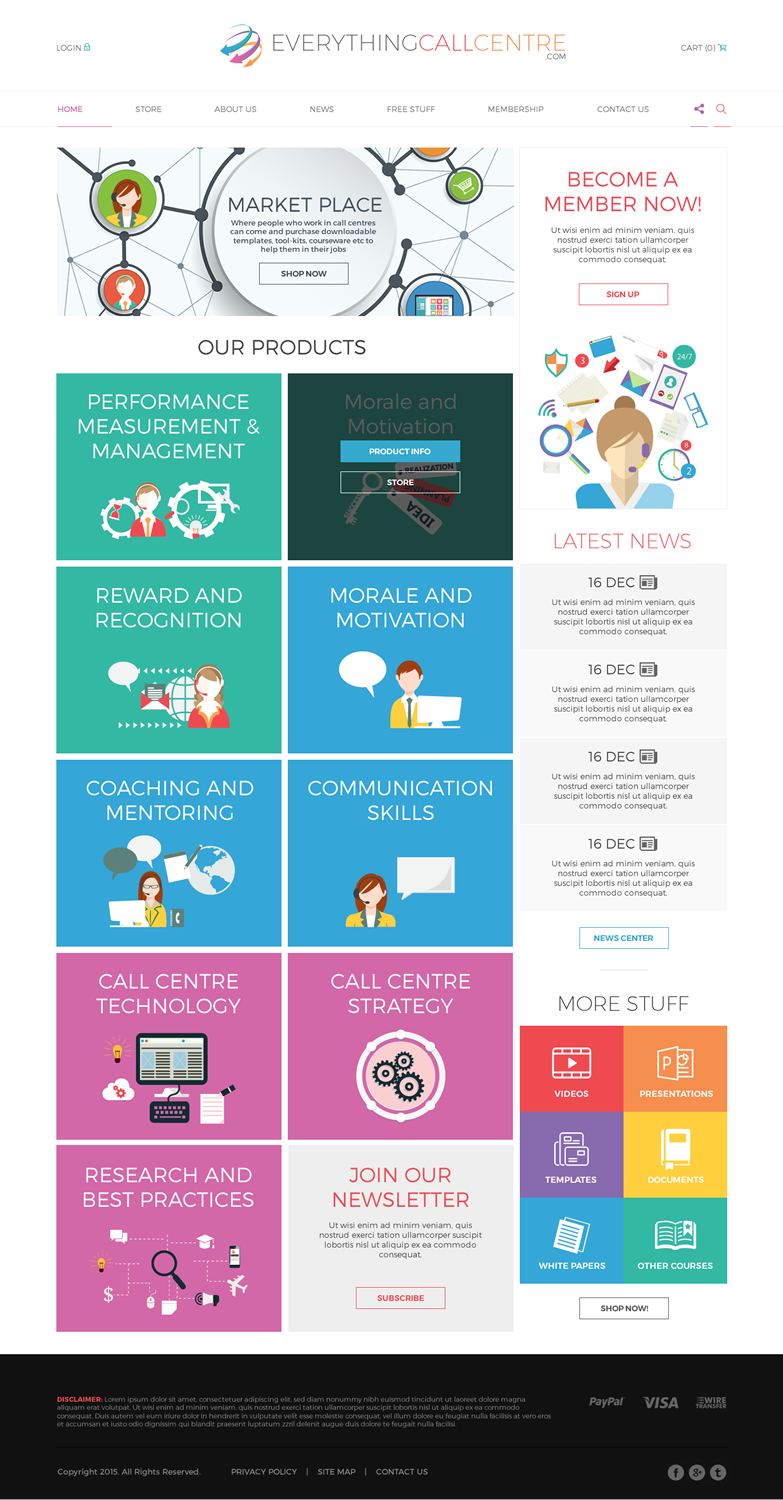 Web Design by A.D.S for this project | Design #8768782