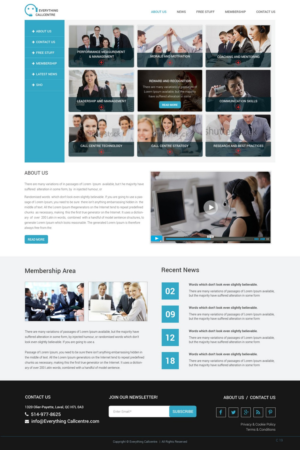 Web Design par pb pour ce projet | Design : #8523171