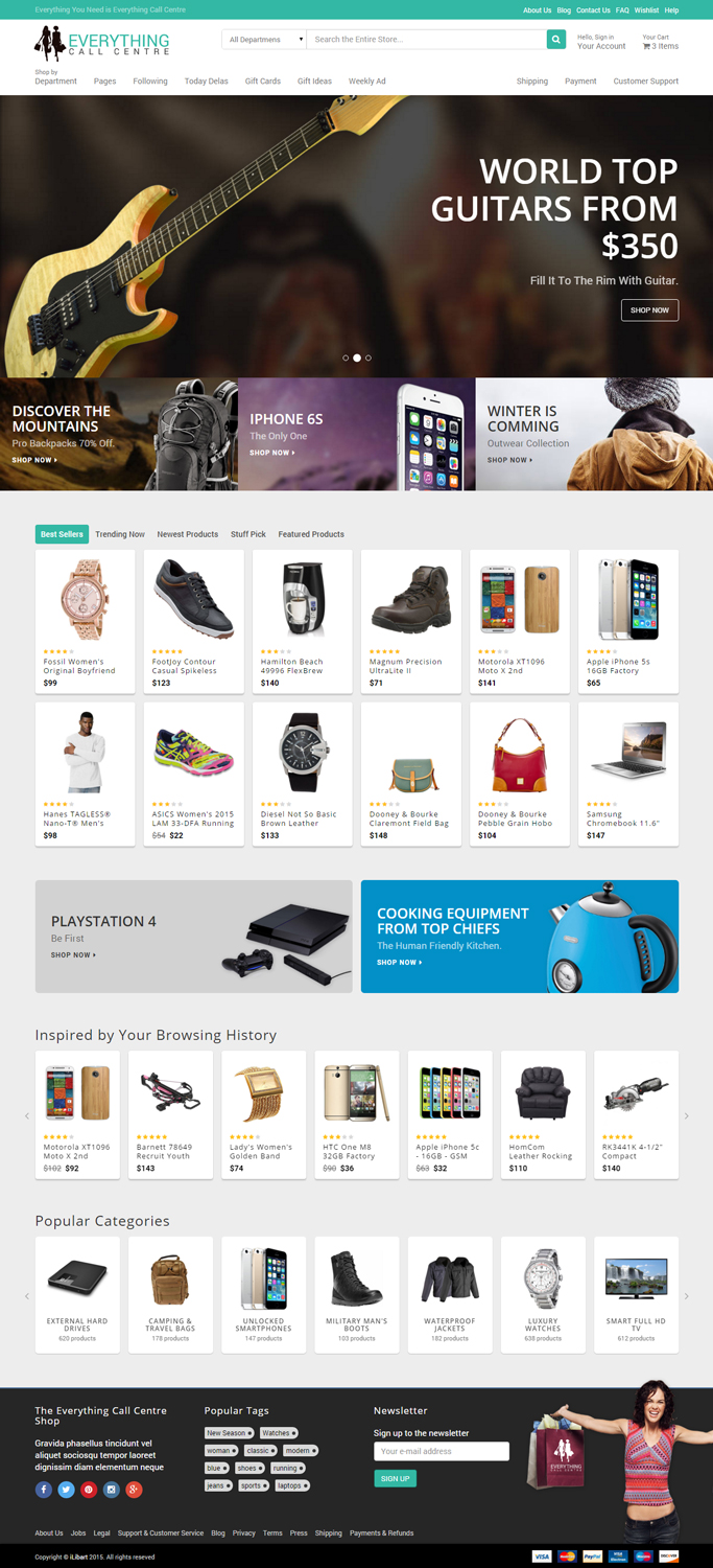 Web Design by iLibart for this project | Design #8401259