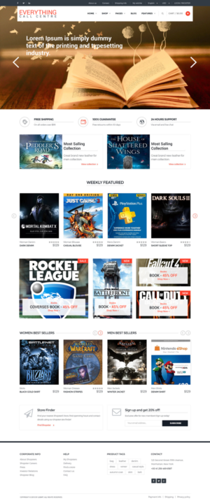 Web Design par iLibart pour ce projet | Design : #8447156