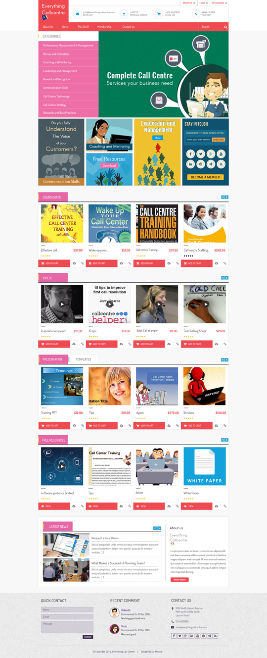 Web Design by Da Miracle for this project | Design #8517417