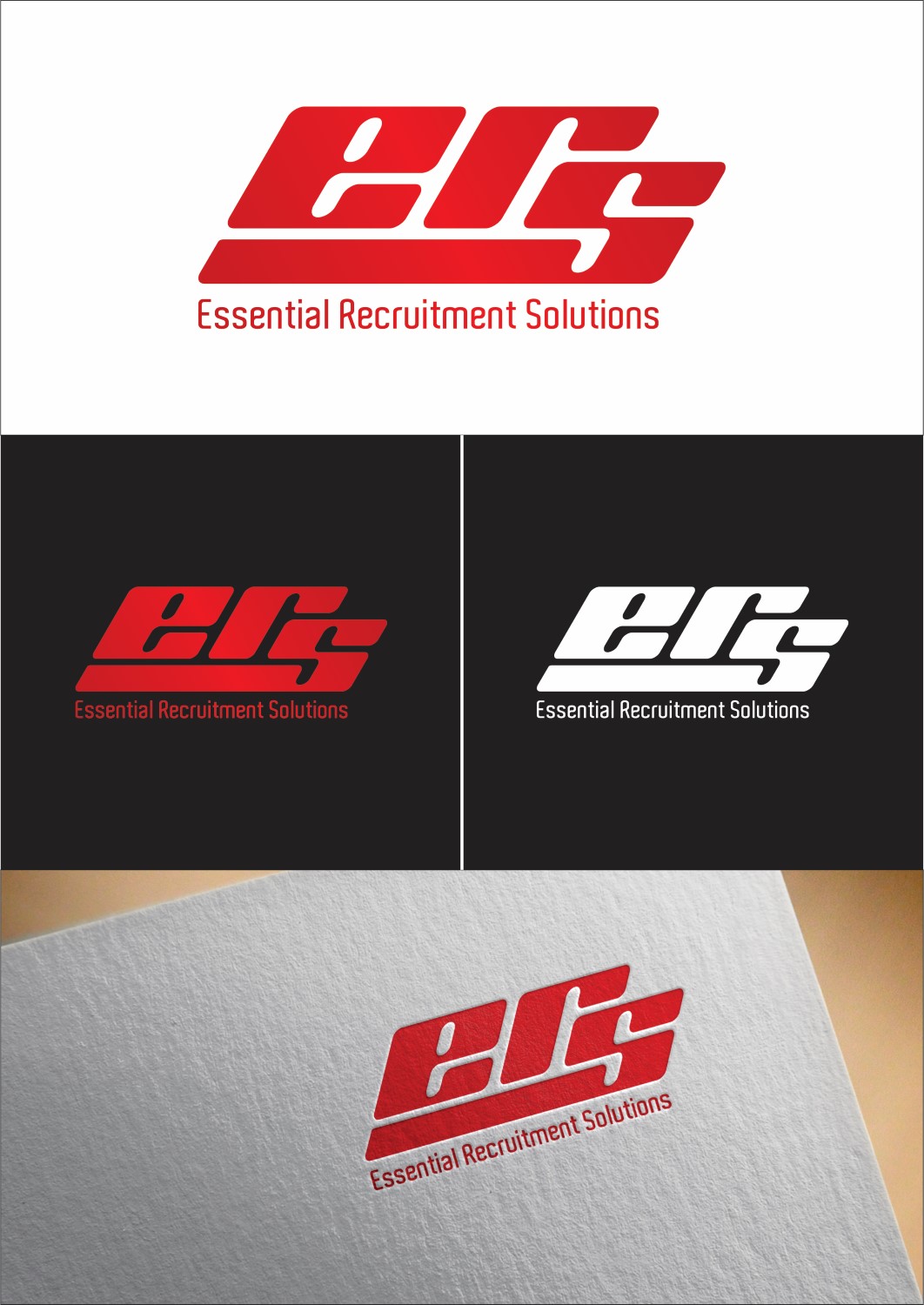 Logo Design by DG for Essential Recruitment Group Ltd | Design #8463231