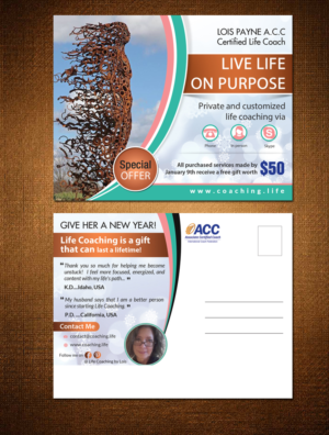 Postcard Design by debdesign for this project | Design: #8396703