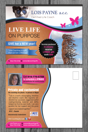 Postcard Design by creative.bugs for this project | Design: #8408759