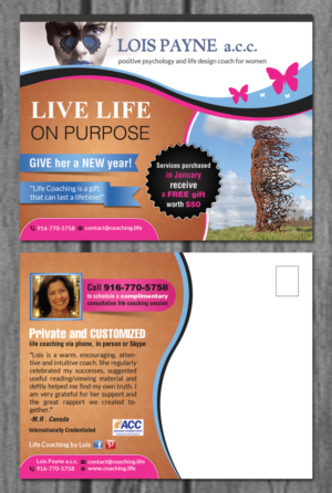 Postcard Design by creative.bugs for this project | Design: #8444204