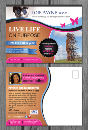 Postcard Design by creative.bugs for this project | Design: #8454168