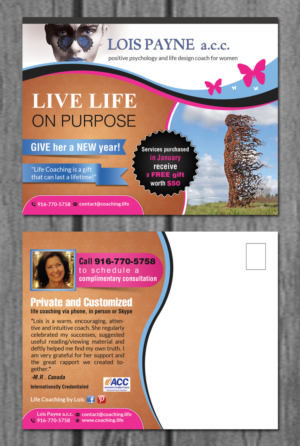 Postcard Design by creative.bugs for this project | Design: #8466163