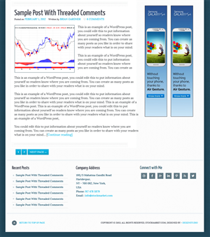 Wordpress Design by Expert Designer for this project | Design #1981729