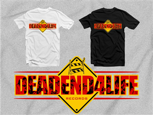 Diseño de Camiseta por 2ndfloorharry para deadend4life records | Diseño: #1974202