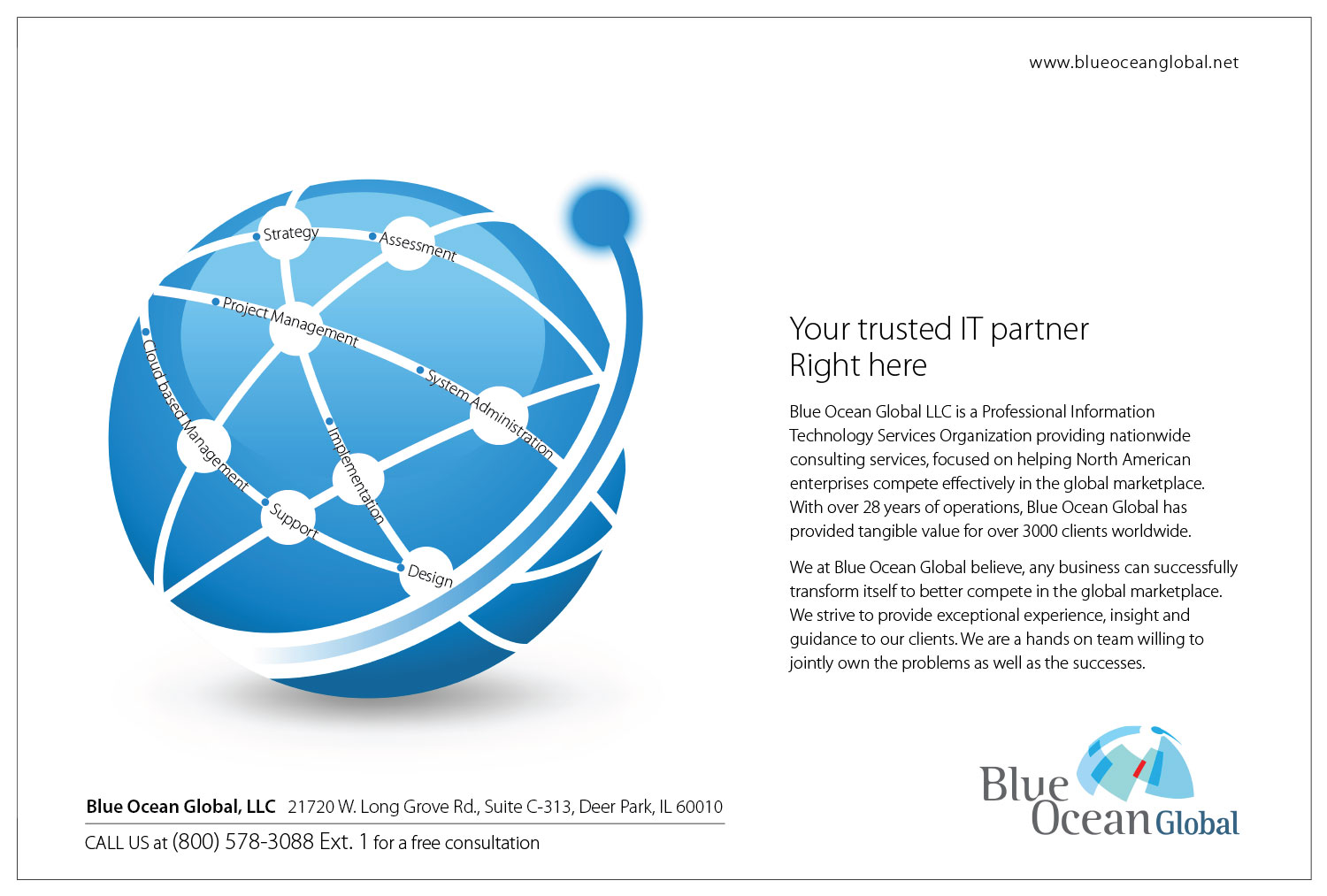 Advertisement Design by Diimagery for Blue Ocean Global LLC | Design #1981161