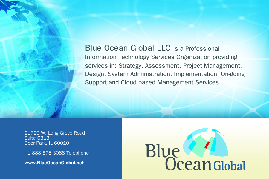 Werbe-Design von earldesigns für Blue Ocean Global LLC | Design #1985325