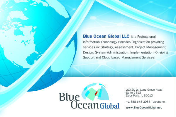 Werbe-Design von earldesigns für Blue Ocean Global LLC | Design #1988896