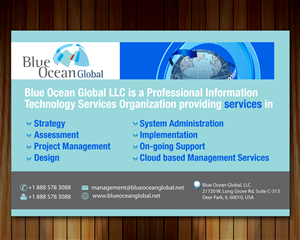Advertisement Design by Sbss for Blue Ocean Global LLC | Design: #1987009
