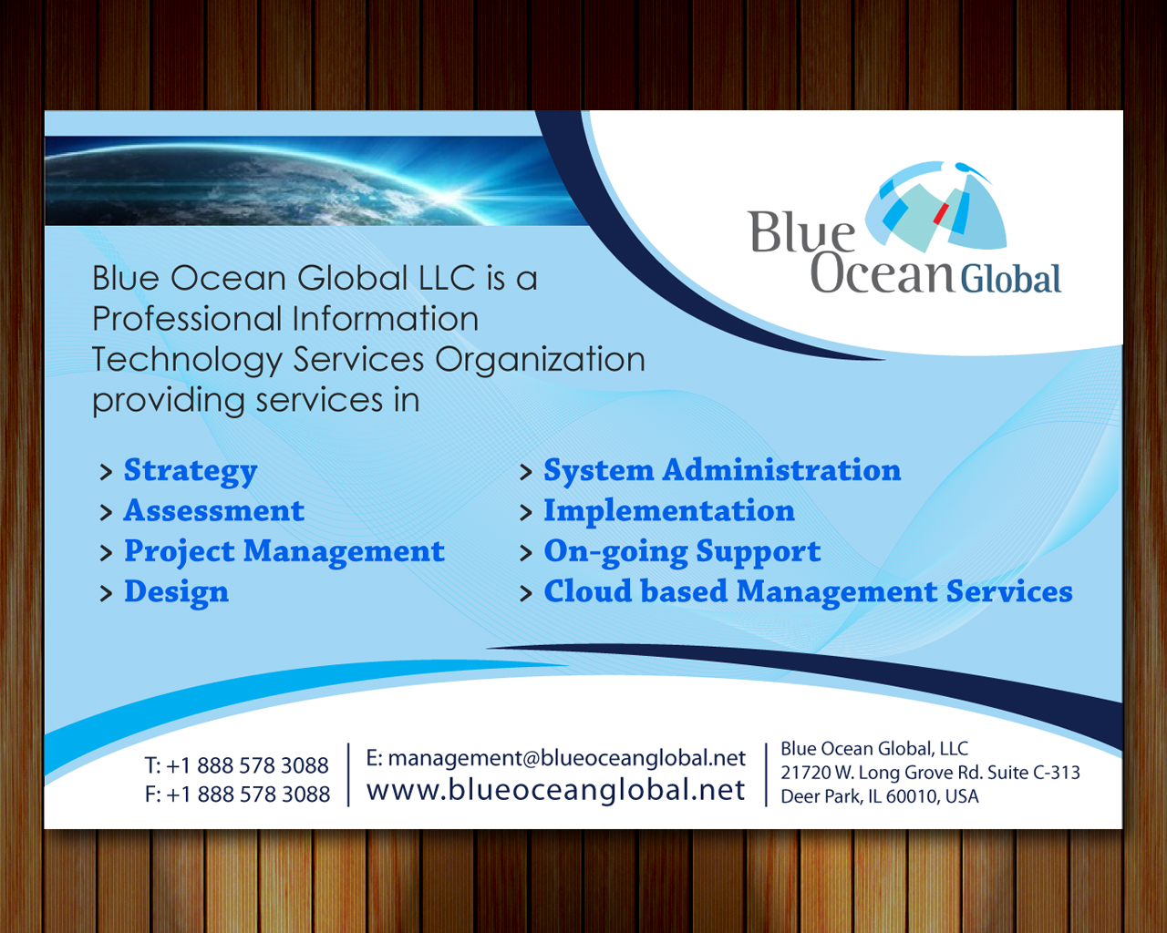 Advertisement Design by Sbss for Blue Ocean Global LLC | Design #1987024