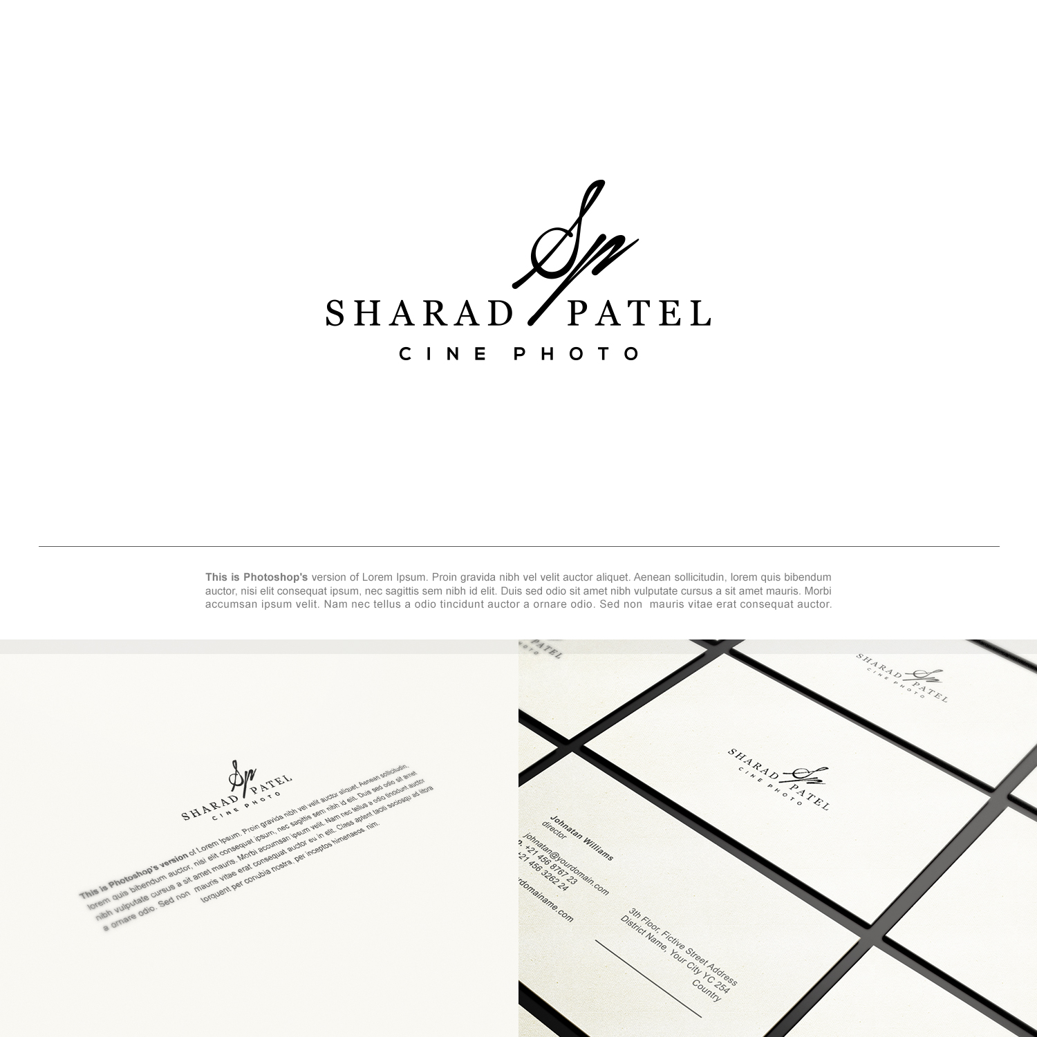 Logo Design by VisualFlava for SP CinePhoto | Design #8404271