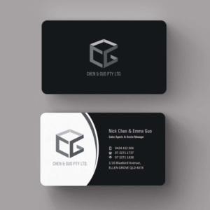 Business Card Design by INDIAN_Ashok for Chen & Guo Pty Ltd | Design: #8209861