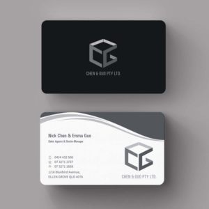 Business Card Design by INDIAN_Ashok for Chen & Guo Pty Ltd | Design: #8209881