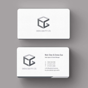 Business Card Design by INDIAN_Ashok for Chen & Guo Pty Ltd | Design: #8209883
