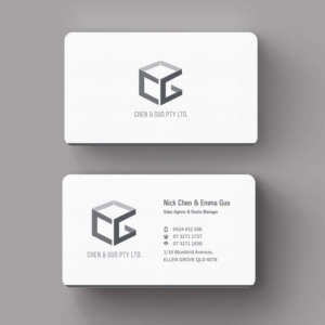 Business Card Design by INDIAN_Ashok for Chen & Guo Pty Ltd | Design: #8209886