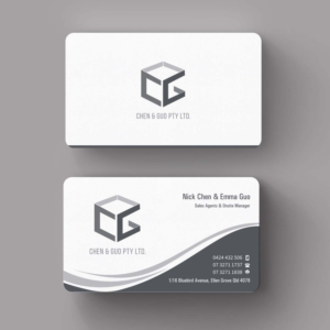 Business Card Design by INDIAN_Ashok for Chen & Guo Pty Ltd | Design: #8209887