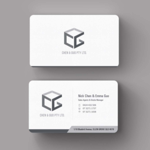 Business Card Design by INDIAN_Ashok for Chen & Guo Pty Ltd | Design: #8209888