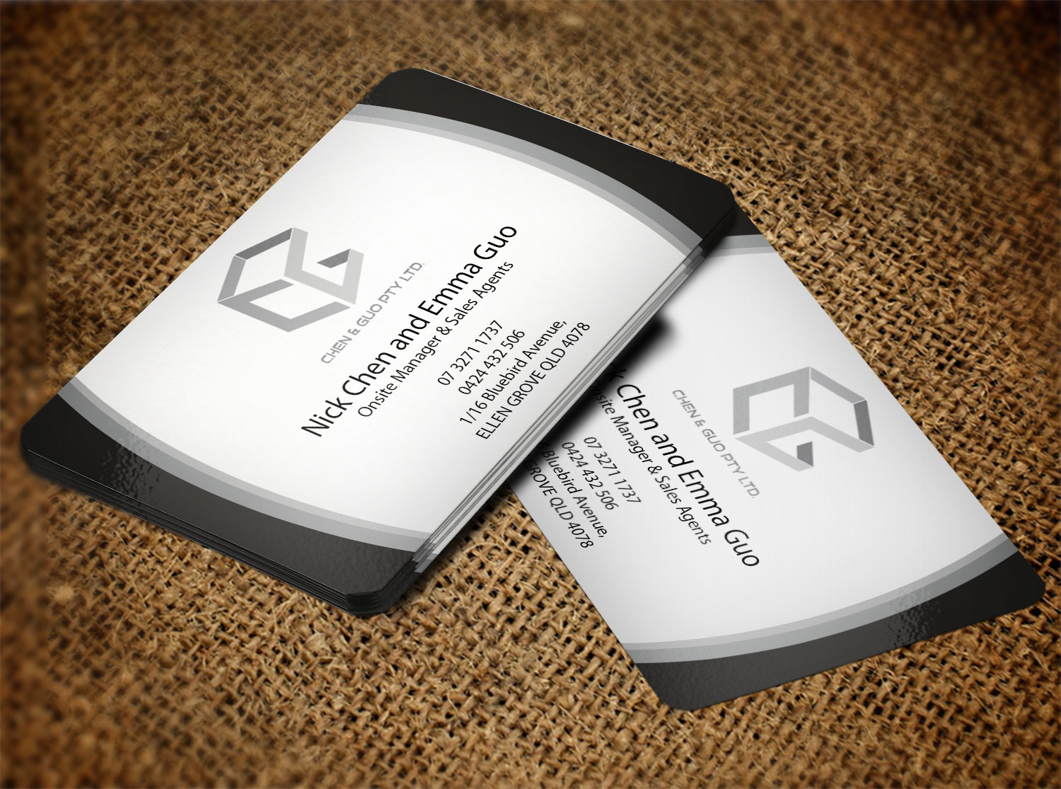 Business Card Design by Lanka Ama for Chen & Guo Pty Ltd | Design #8209972