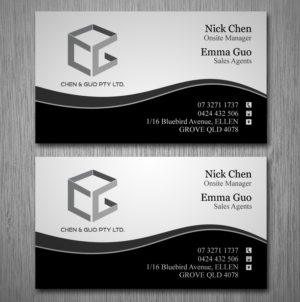 Business Card Design by Lanka Ama for Chen & Guo Pty Ltd | Design: #8209980