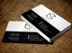 Business Card Design by Lanka Ama for Chen & Guo Pty Ltd | Design: #8209987