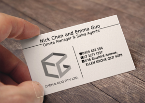 Business Card Design by Lanka Ama for Chen & Guo Pty Ltd | Design: #8209995